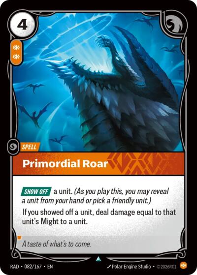 Primordial Roar 082/167