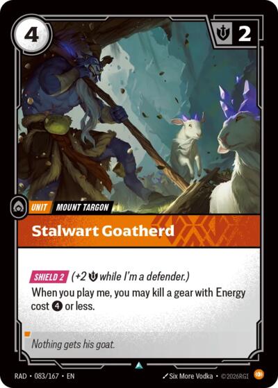 Stalwart Goatherd 083/167
