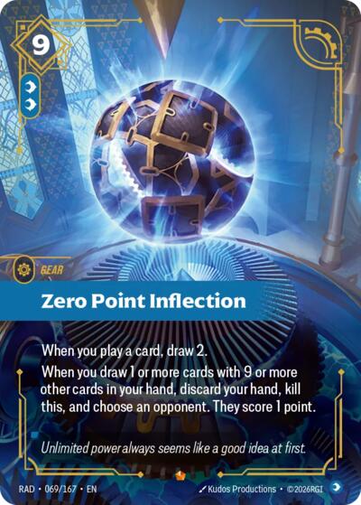 Zero Point Inflection 069/167