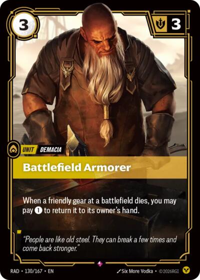 Battlefield Armorer 130/167