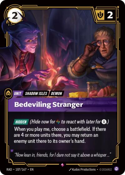 Bedeviling Stranger 107/167
