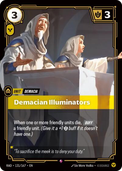 Demacian Illuminators 131/167
