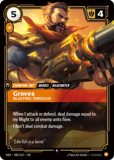 Graves, Blasting Through 085/167