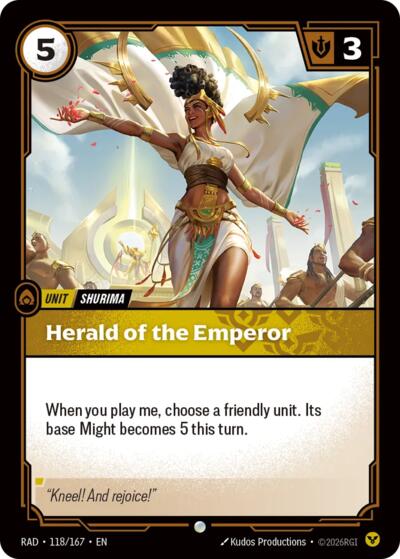 Herald of the Emperor 118/167