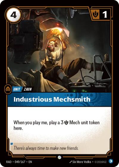 Industrious Mechsmith 049/167