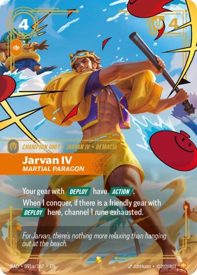 Jarvan IV, Martial Paragon 091a/167