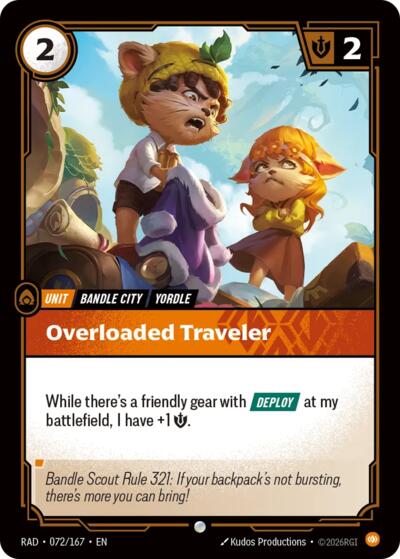Overloaded Traveler 072/167