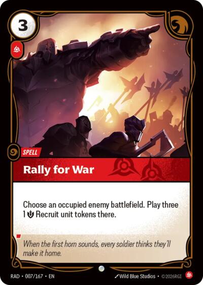 Rally for War 007/167
