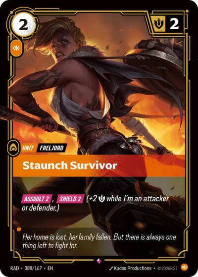 Staunch Survivor 088/167