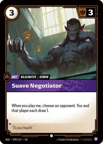 Suave Negotiator 099/167