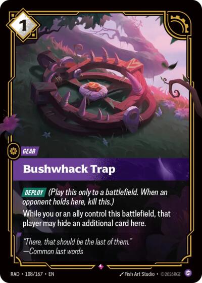 Bushwhack Trap 108/167