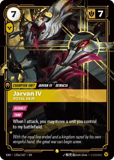 Jarvan IV, Royal Heir 133a/167