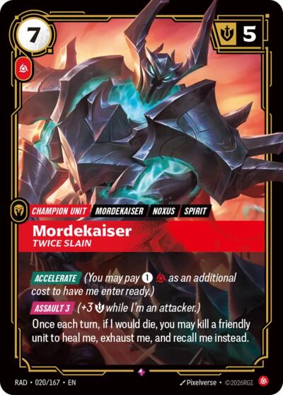 Mordekaiser, Twice Slain 020/167