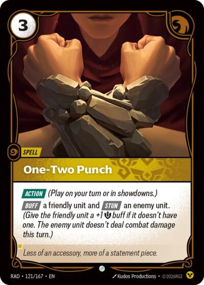 One-Two Punch 121/167