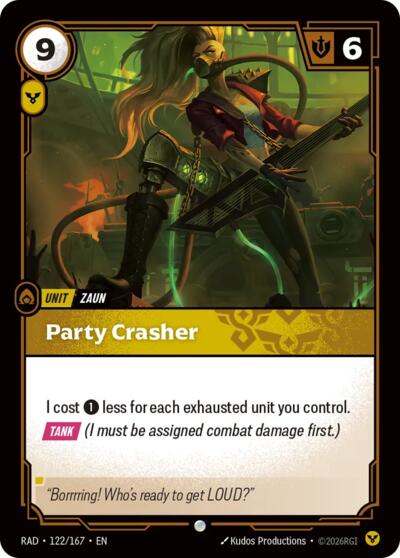 Party Crasher 122/167
