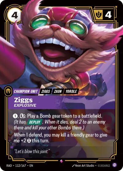 Ziggs, Explosive 112/167