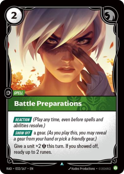 Battle Preparations 032/167