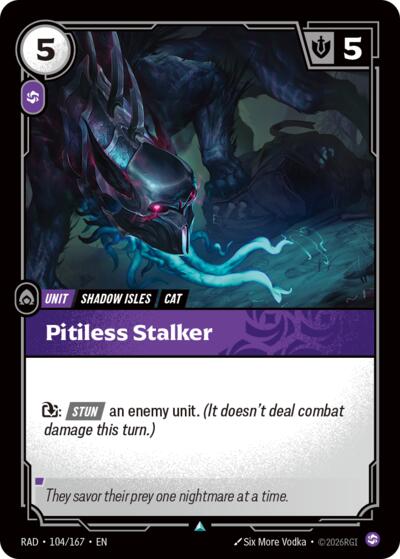 Pitiless Stalker 104/167 — Radiance