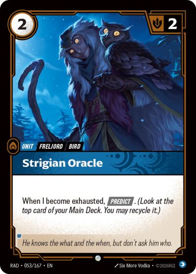 Strigian Oracle 053/167