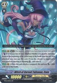 Witch of Cursed Talisman, Etain [G Format] BT12/009EN