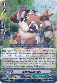 Wash Up Racoon [G Format] BT13/042EN