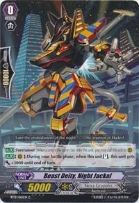 Beast Deity, Night Jackal [G Format] BT13/065EN