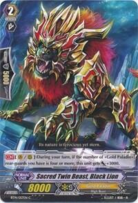 Sacred Twin Beast, Black Lion [G Format] BT14/057EN