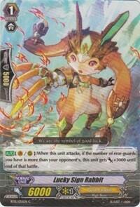 Lucky Sign Rabbit [G Format] BT15/055EN