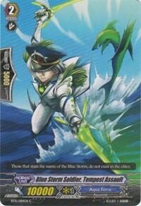 Blue Storm Soldier, Tempest Assault [G Format] BT15/084EN