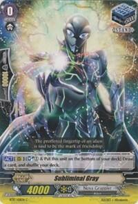 Subliminal Gray [G Format] BT17/101EN
