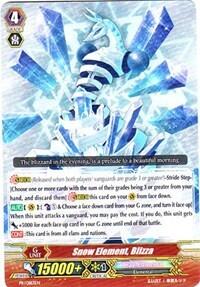Snow Element, Blizza [G Format] PR/0183EN