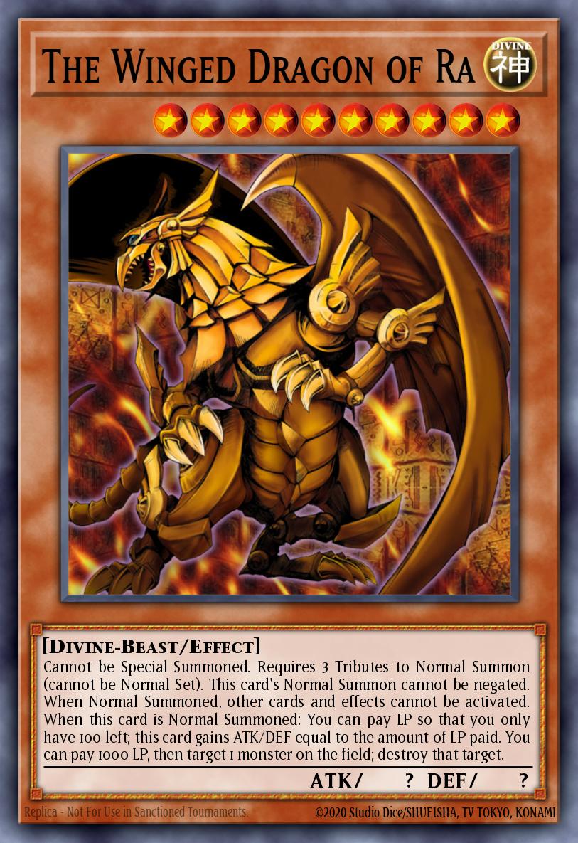 The Winged Dragon of Ra 