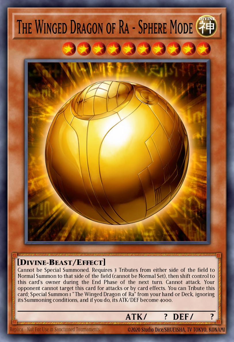 The Winged Dragon of Ra - Sphere Mode DUPO-EN045