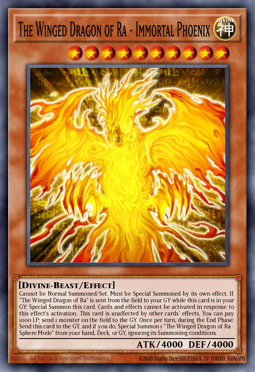 The Winged Dragon of Ra - Immortal Phoenix MIL1-EN001
