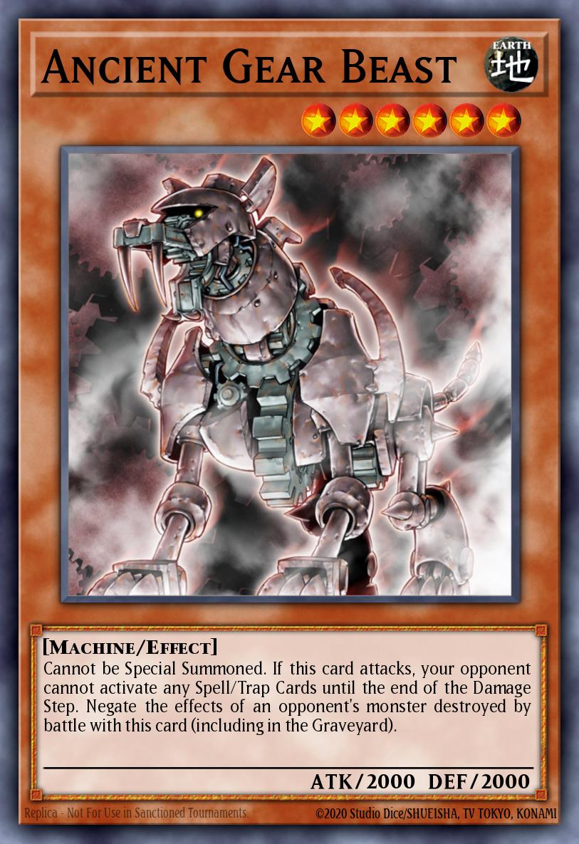 Ancient Gear Beast SD10-EN013