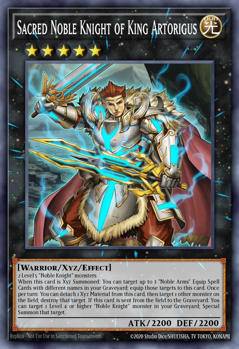 Sacred Noble Knight of King Artorigus SHSP-EN087