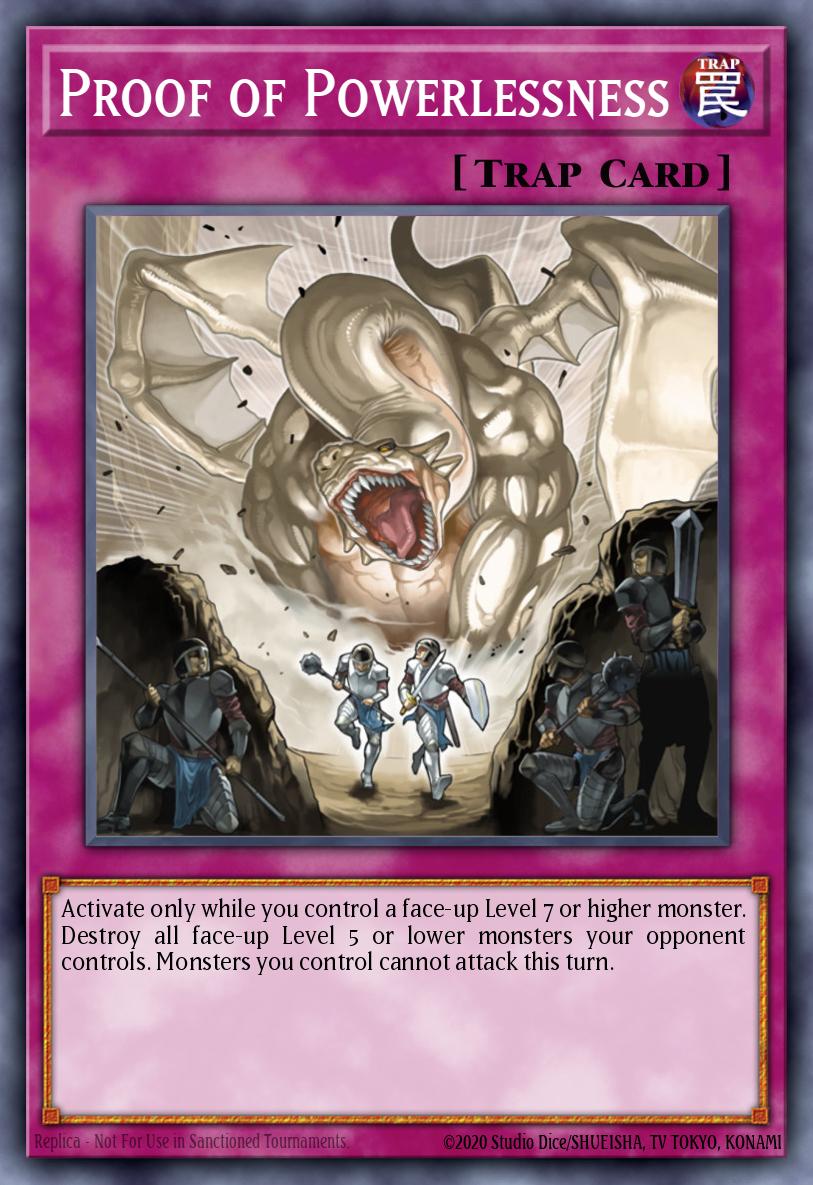 Proof of Powerlessness 