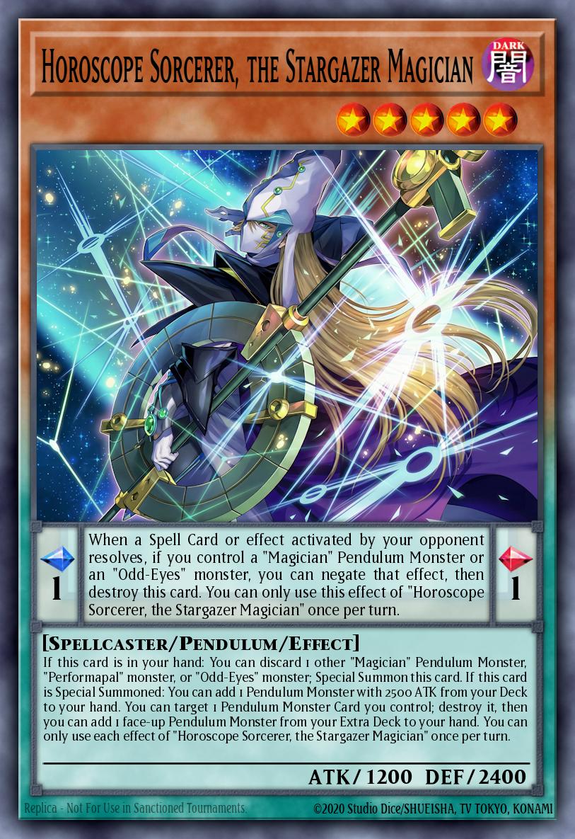 Horoscope Sorcerer, the Stargazer Magician 
