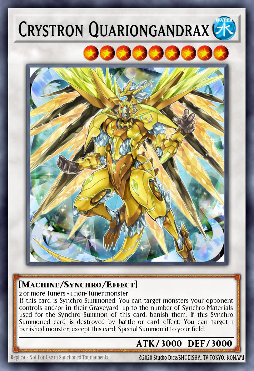 Crystron Quariongandrax RATE-EN046