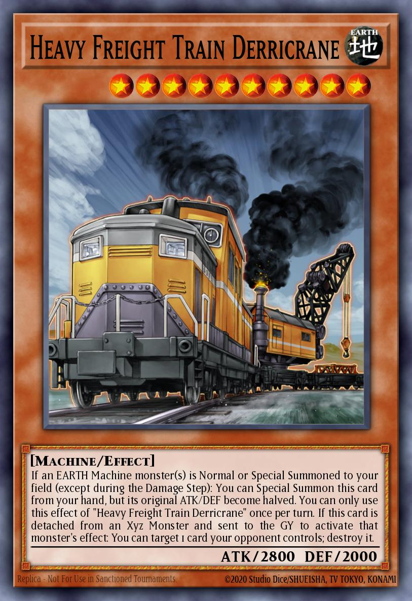 Heavy Freight Train Derricrane 
