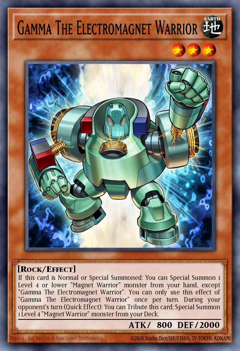 Gamma The Electromagnet Warrior SDMY-EN003