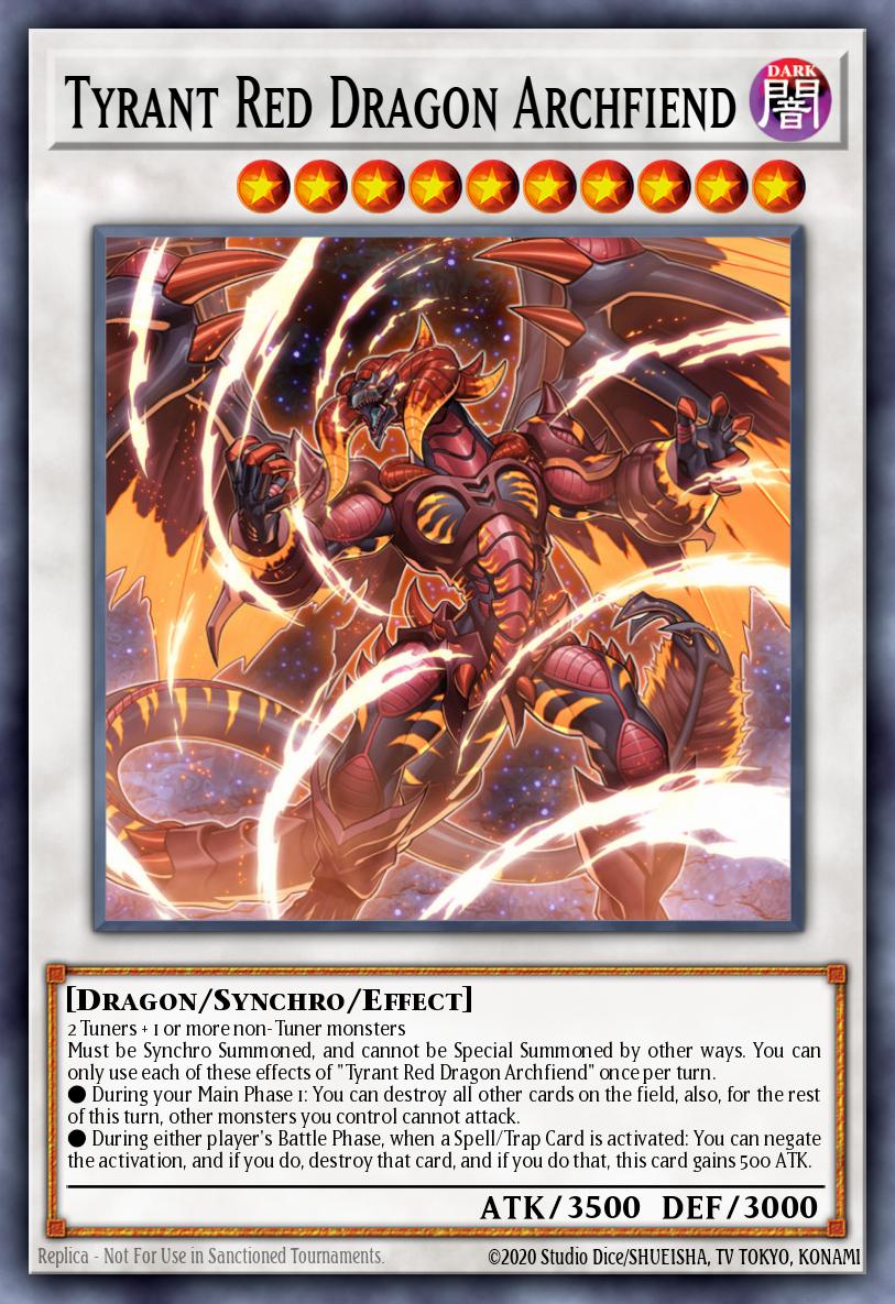 Tyrant Red Dragon Archfiend TDIL-EN050