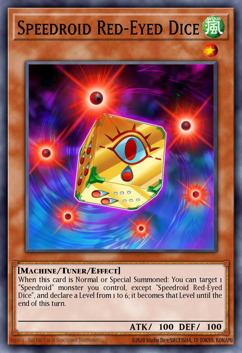 Speedroid Red-Eyed Dice MAGO-EN099