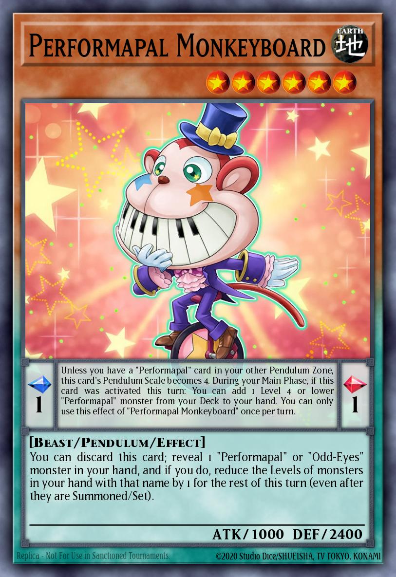 Performapal Monkeyboard OP01-EN008