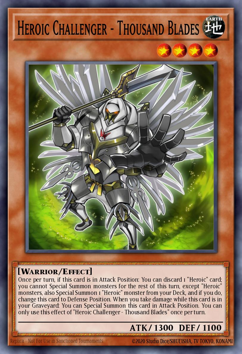 Heroic Challenger - Thousand Blades WSUP-EN017