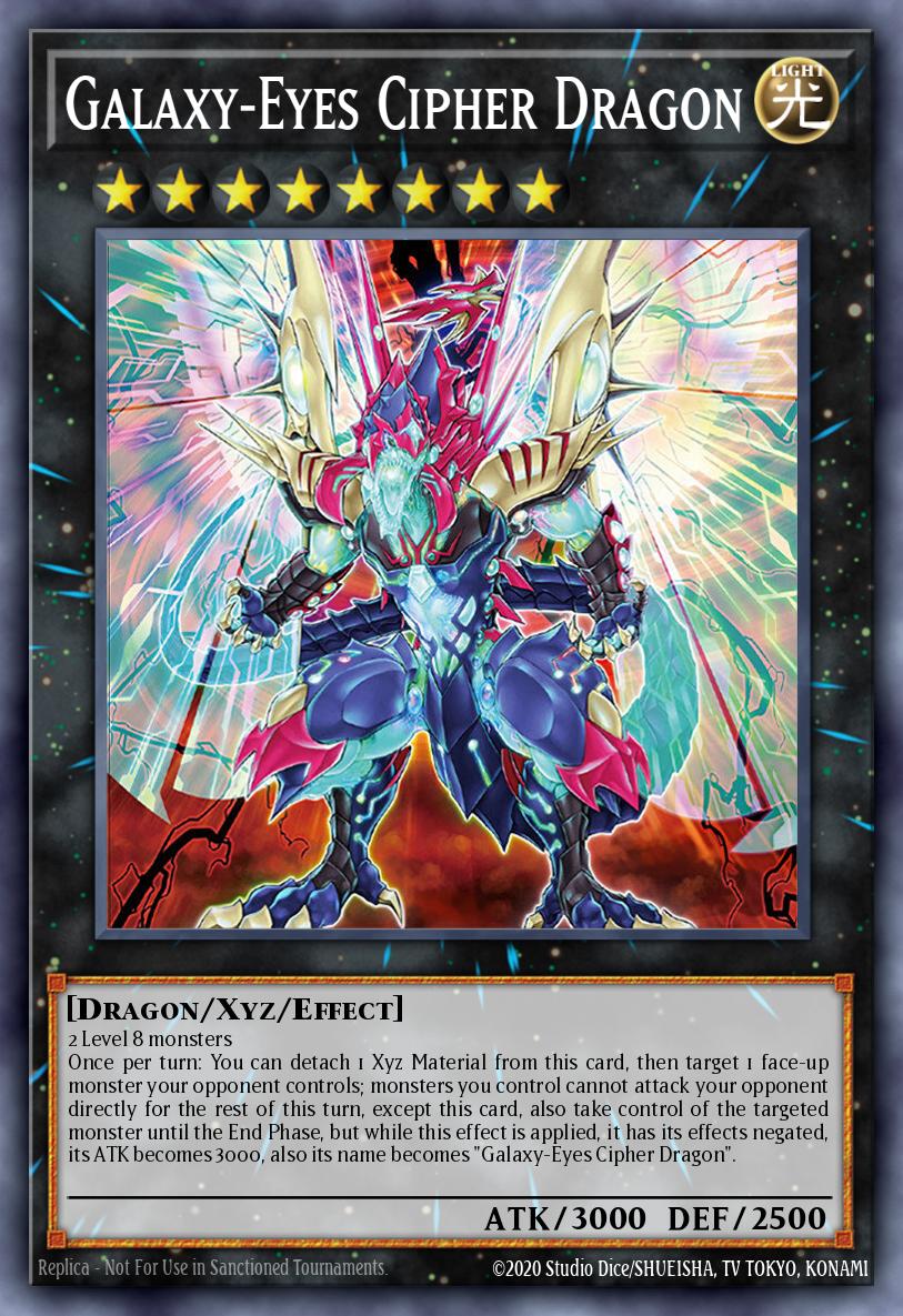 Galaxy-Eyes Cipher Dragon 