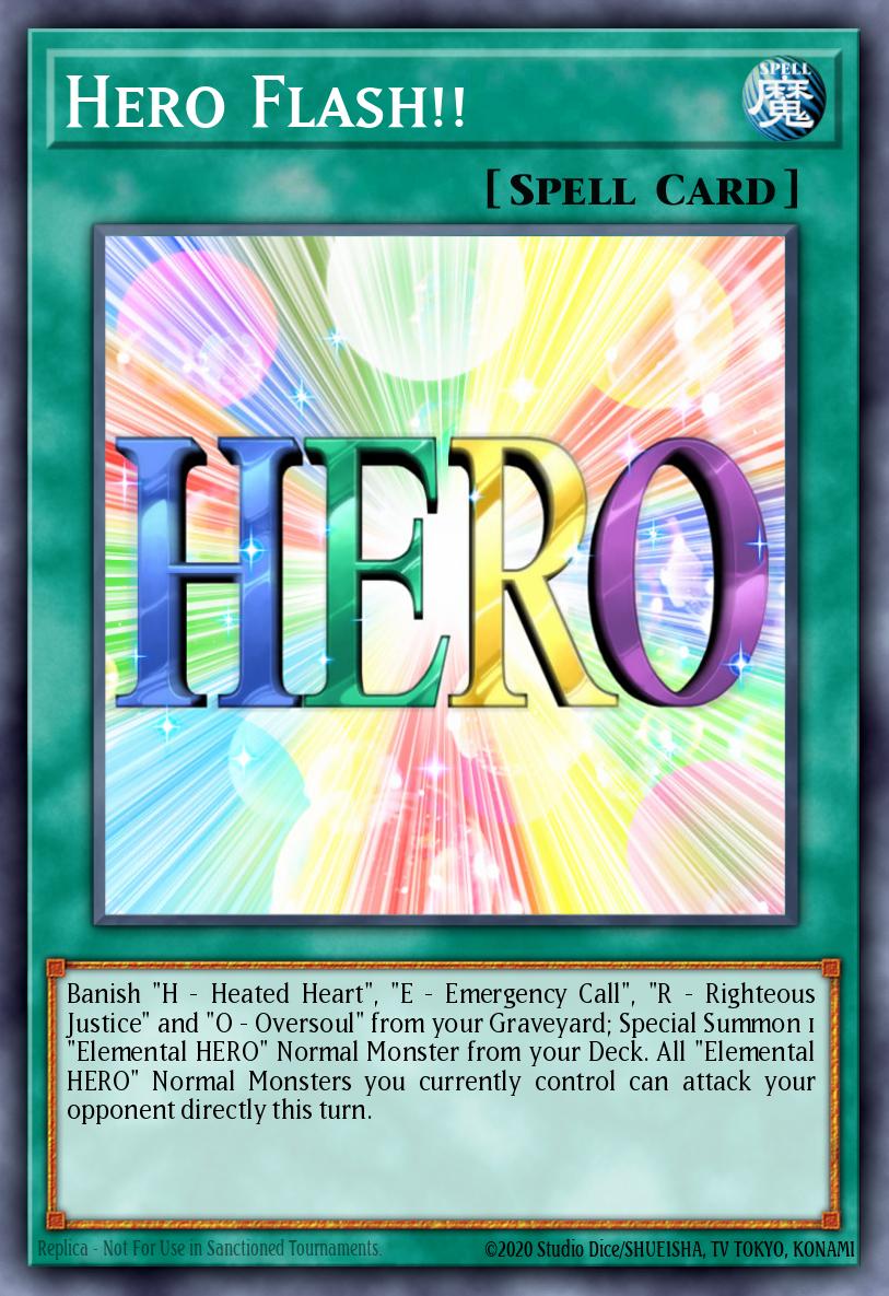 Hero Flash!! LCGX-EN092