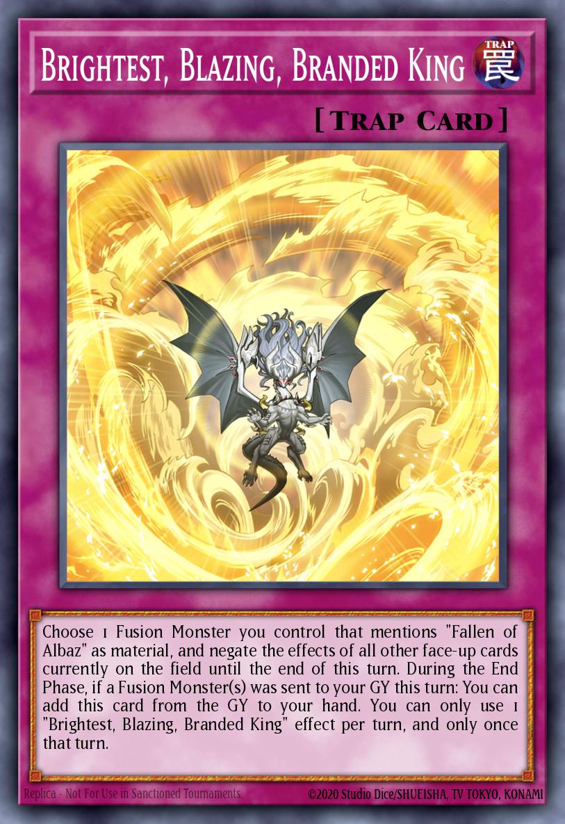 Brightest, Blazing, Branded King CYAC-EN070