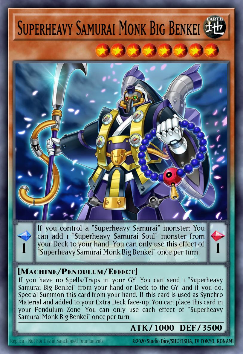 Superheavy Samurai Monk Big Benkei CYAC-EN007