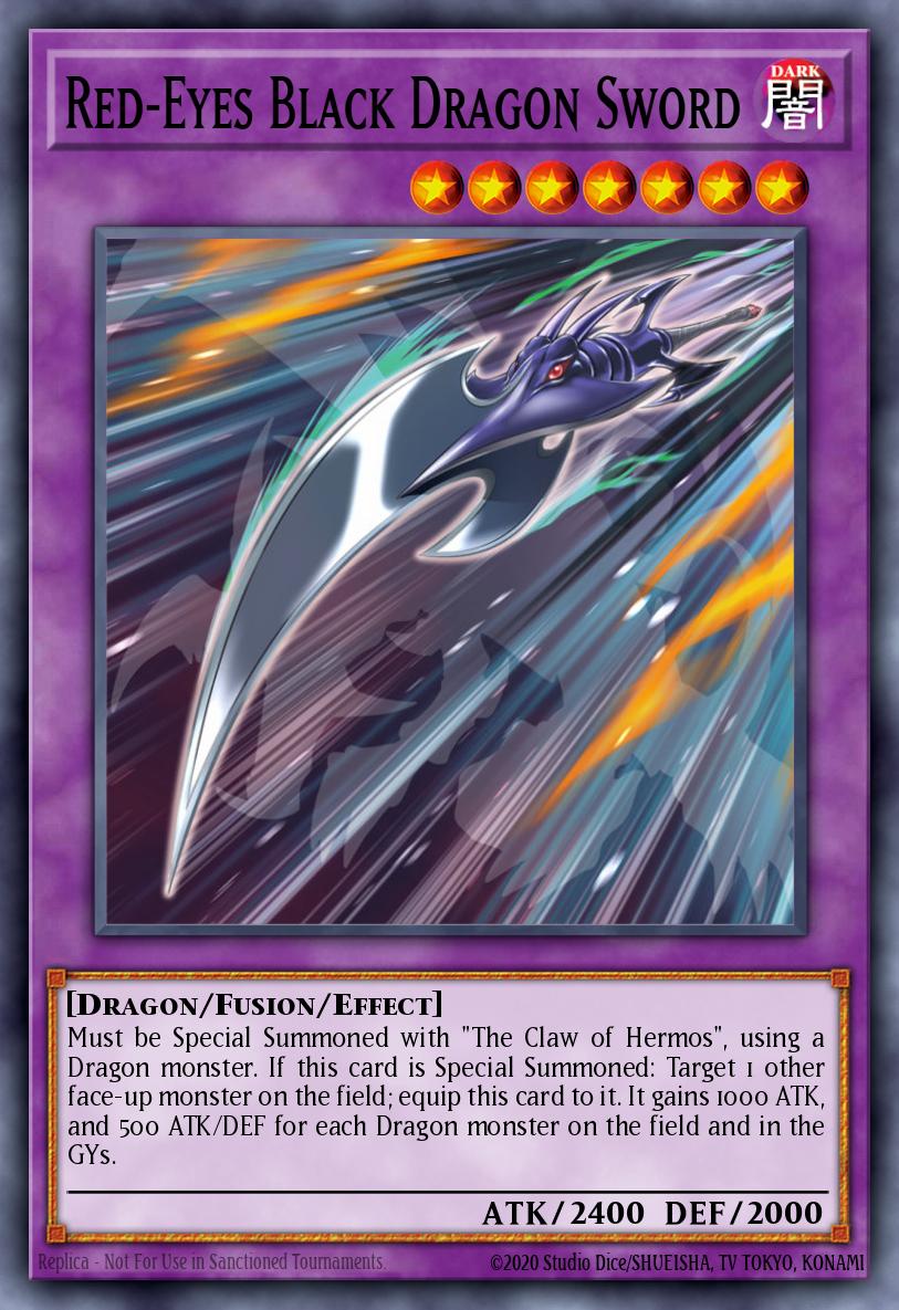 Red-Eyes Black Dragon Sword LEDD-ENA43